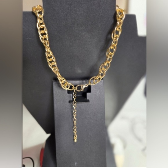 2 TORY BURCH Charms on Unbranded Necklaces w/Gift Box & Dust Bags, EUC - Picture 8 of 10